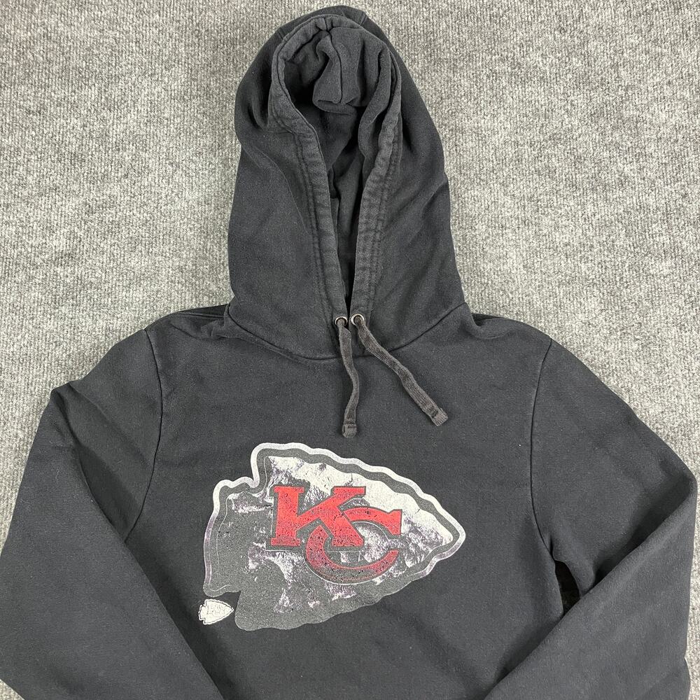 Fanatics Kansas City Chiefs Hoodie Mens Small Black NFL Pullover